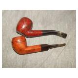 Pair of Estate Briar Pipes USED