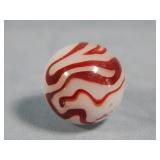 Akro Agate Milky Oxblood Marble 0.635'