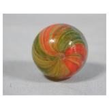 Onionskin Orange & Green Marble 0.678'