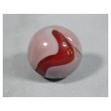 Akro Agate Lavender & Red Marble 0.686'