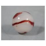 Akro Agate Silver Oxblood Marble 0.645'