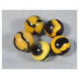 (5) Peltier BUMBLEBEES w/ Aventurine 0.6'