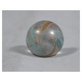 Light Blue Band Lutz Marble 0.694'