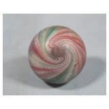 Vintage Onionskin Pink & Green Marble 0.858'