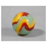 Akro Agate CORKSCREW RARE Marble 0.720'