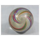 c. 1880's German Latticino Marble 2.181'