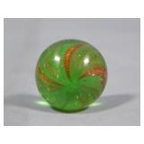 Handmade Green Mist Lutz Marble 0.751'