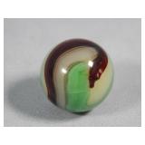 Akro Agate Limeade Oxblood Marble 0.638'
