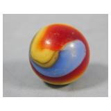 Akro Agate Superman Corkscrew Marble 0.823'