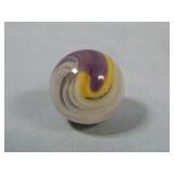 Akro Agate Purple & Yellow Popeye Marble 0.764'