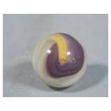 Akro Agate Purple & Yellow Popeye Marble 0.747'