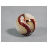 Akro Agate Milky Oxblood Marble 0.600'