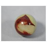 Akro Agate Lemonade Oxblood Marble 0.604'