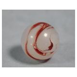 Akro Agate Silver Oxblood Marble 0.612'