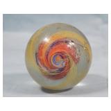 c. 1800's German Divided Core Marble 2.047'