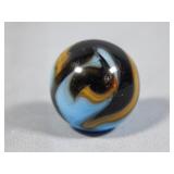 Christensen Flame Swirl Black & Blue Marble 0.665'