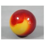 Akro Ketchup & Mustard Corkscrew Marble 0.913'
