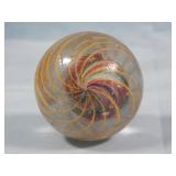 c. 1800's German Divided Core Marble 2.093'