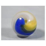 Akro Agate Blue & Popeye Marble 0.736'