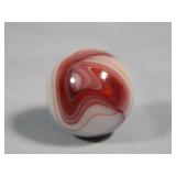 Akro Agate Milky Oxblood Marble 0.599'