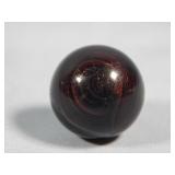 Christensen Chocolate Brick c 1920 Marble 0.659'
