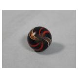Black Base Red Band Lutz Marble 0.564'