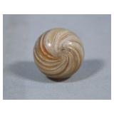Onionskin Lutz White & Gold Marble 0.663'