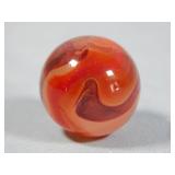 Akro Agate Carnelian Oxblood Marble 0.751'