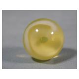 Akro Agate Yellow Base Snake Marble 0.682'