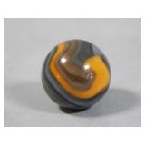 Akro Grey/Blue/Mustard Corkscrew Marble 0.628'