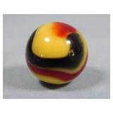 Akro Agate Indian Blanket Red/Yellow Marble 0.842'