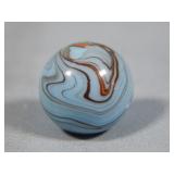 Christensen Striped Opaque Blue Marble 0.638'