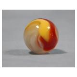 Akro Agate Red & Yellow Popeye Marble 0.771'