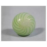 Antique CLAMBROTH Light Green Marble 0.656'