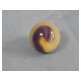 Akro Agate Purple & Yellow Marble 0.740'