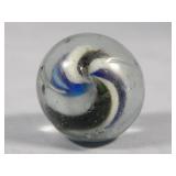 c. 1800 Atq German Naked Solid Core Marble 1.219'