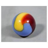 Akro Agate Superman Corkscrew Marble 0.815'