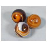 (3) Christensen Slag '9' Marbles