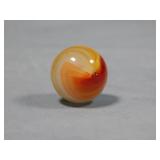 Akro Agate Red/Orange/Yellow Popeye Marble 0.768'