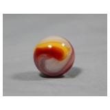 Akro Agate Red & Yellow Popeye Marble 0.770'