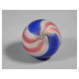 Antique German Handmade Peppermint Marble 0.601'
