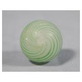 Antique German CLAMBROTH Light Green Marble 0.641'