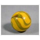 Christensen Yellow & Green Swirl Marble 0.675'
