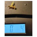 10 kt gold hummingbird pin 4 grams
