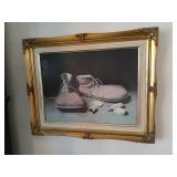 Clown print Jim howle geeclee canvas 20.5 x 16.5