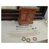 Jewelry box and contents everything pictured.