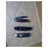 4 knives boy scout trooper.