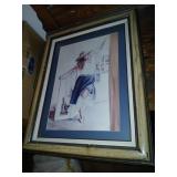 Art signed belle acadiene sixteen by twenty