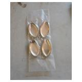 4 Sterling Webster bone dish or knife rest 1.7