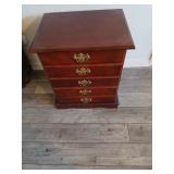 Silverware chest 21 x 18 wide.